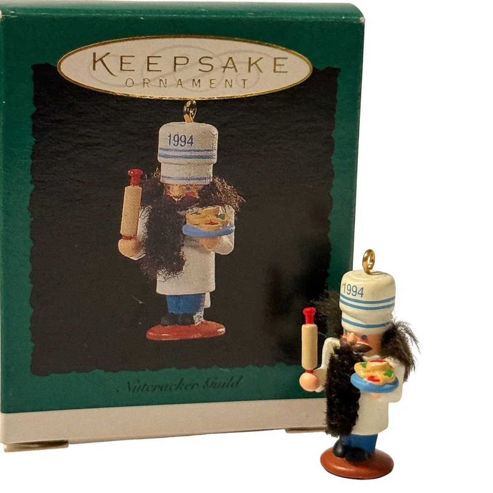 Hallmark Keepsake Ornament 1994 Nutcracker Guild Series Baker First In Series